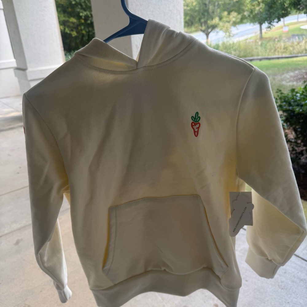 Carrots by Anwar Kids Hoodie Sweatshirt Sz 8